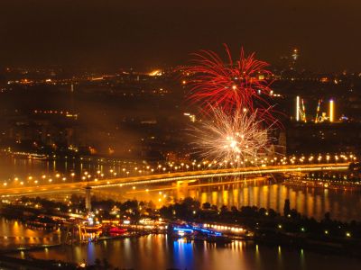 Weihnachten und Silvester entlang der Donau